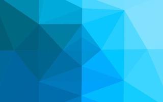 Light BLUE vector abstract polygonal layout.