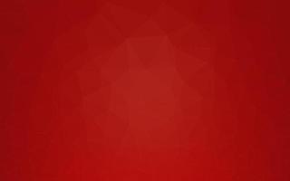 Light Red vector shining triangular background.