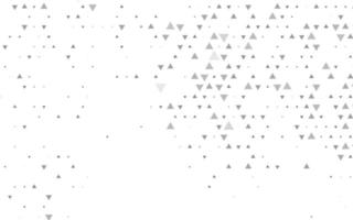 Light Silver, Gray vector layout with lines, triangles.