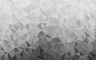 Fondo de mosaico abstracto de vector gris plateado claro.