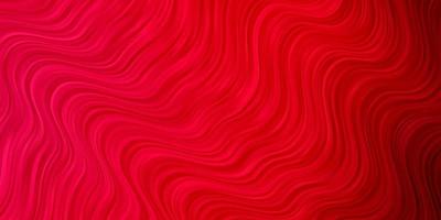 Light Red vector pattern with lines.