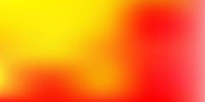 Light red, yellow vector blur layout.