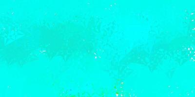 Dark green vector background with triangles.