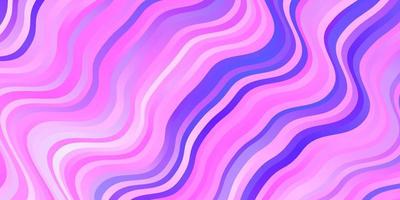 Light Purple vector pattern with wry lines.