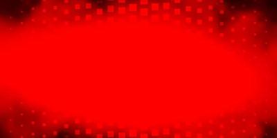 Dark Red, Yellow vector background with rectangles.