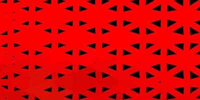 Dark green, red vector poly triangle texture.