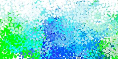 Light blue vector backdrop with lines, triangles.
