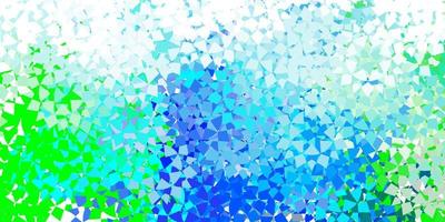 Light blue vector backdrop with lines, triangles.