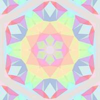 Abstract kaleidoscope background. Beautiful kaleidoscope seamless pattern. Multicolor mosaic texture. Seamless kaleidoscope texture. Unique kaleidoscope design vector