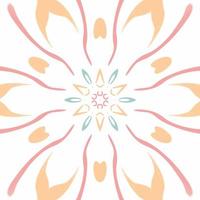 Abstract kaleidoscope background. Beautiful kaleidoscope seamless pattern. Multicolor mosaic texture. Seamless kaleidoscope texture. Unique kaleidoscope design vector
