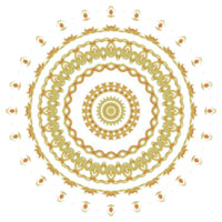 Mandala circle ornament png