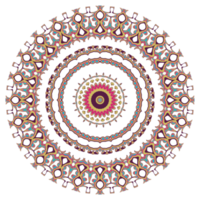 mandala mönster dekoration png