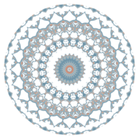 padrão de círculo de mandala png