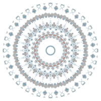 padrão de círculo de mandala png