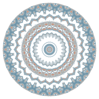 patrón de círculo de mandala png