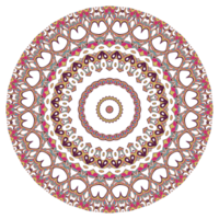 Mandala pattern decoration png