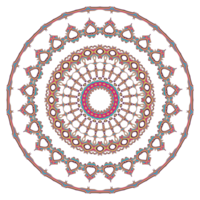 decoração de mandala png