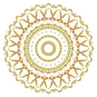 ornamento de círculo de mandala png
