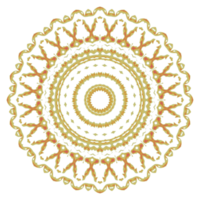 ornamento del cerchio di mandala png