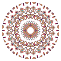 Mandala pattern decoration png