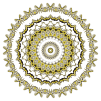 Mandala pattern ornament png