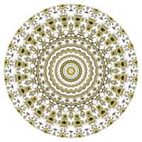 Mandala pattern ornament png