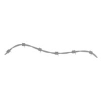 3D Isolated Wire Winding png