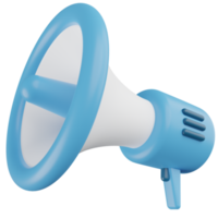 Megaphone 3D Illustration png