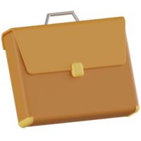 Briefcase 3D Illustration png