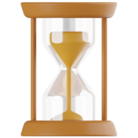 Hourglass 3D Illustration png