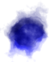 blauw waterverf borstel plek png