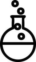 science experiment icon vector