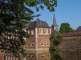 ahaus,alemania,2021-el castillo de ahaus en westfalia foto