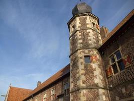 raesfeld,alemania,2020-el castillo de raesfeld en alemania foto