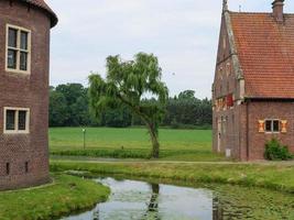 raesfeld,alemania,2020-el castillo de raesfeld en alemania foto