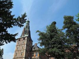 raesfeld,alemania,2020-el castillo de raesfeld en alemania foto