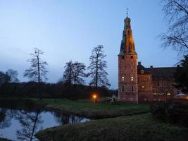 raesfeld,alemania,2020-el castillo de raesfeld en alemania foto