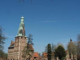 raesfeld,alemania,2020-el castillo de raesfeld en alemania foto