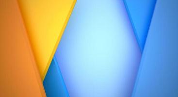 colorful 3d render abstract background. random geometric 3d shapes with different height level. background for slide show, presentation photo