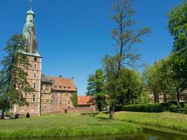 raesfeld,alemania,2020-el castillo de raesfeld en alemania foto