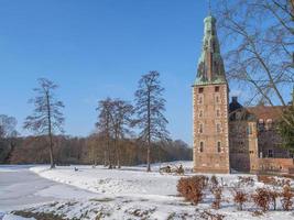 raesfeld,alemania,2020-el castillo de raesfeld en alemania foto