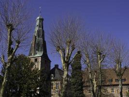 raesfeld,alemania,2020-el castillo de raesfeld en alemania foto