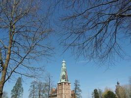 raesfeld,alemania,2020-el castillo de raesfeld en alemania foto