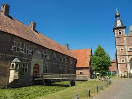 raesfeld,alemania,2020-el castillo de raesfeld en alemania foto