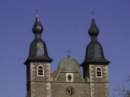 raesfeld,alemania,2020-el castillo de raesfeld en alemania foto