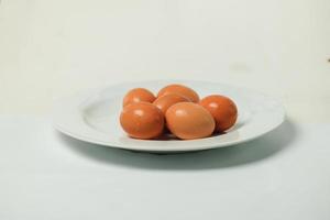 Isolated small group of eggs photo