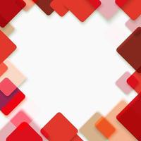 Abstract vector background of red squares. Vector template