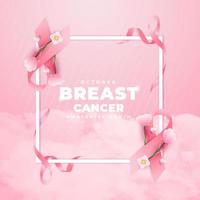 Breast Cancer Awareness Month, suitable for backgrounds, banners, posters, and others vector