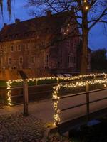 raesfeld,alemania,2020-el castillo de raesfeld en alemania foto