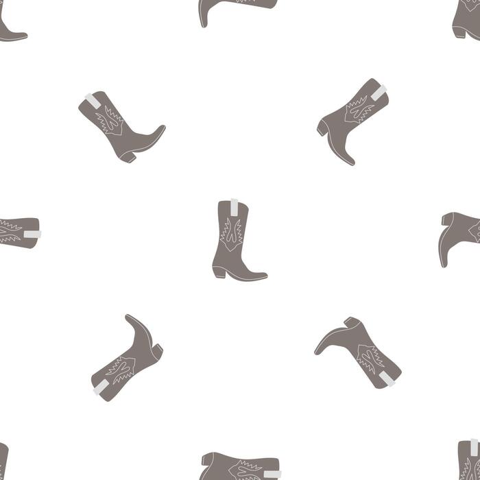 Cowboy Boot Pattern Vector Art, Icons, and Graphics for Free Download
